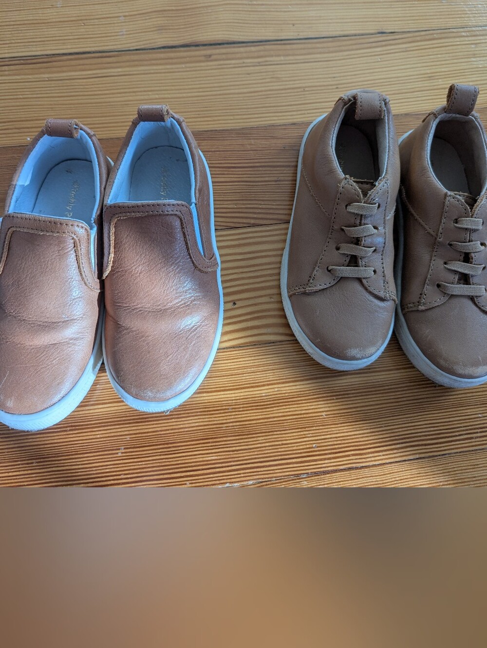 Freshly Picked Brown Kids Slip-On and Lace-Up Sneakers